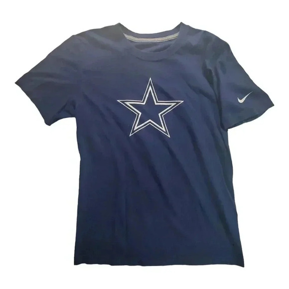 Nike Dallas Cowboys Tony Romo #9 Graphic Logo T-Shirt Mens Sz S Tee Football NFL - Picture 2 of 8